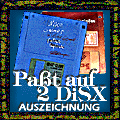 Pat auf zwei Disx-Auszeichnung